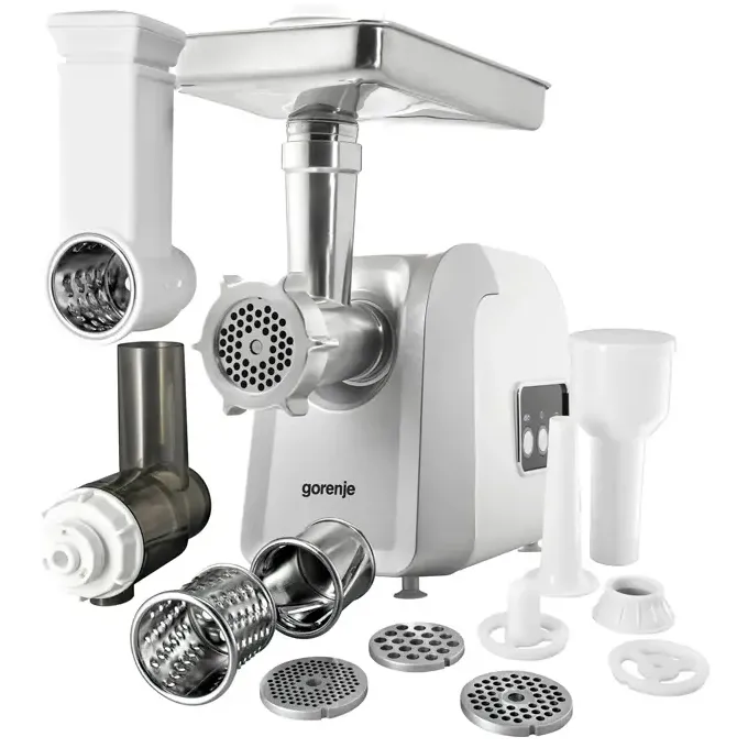 Mașină de tocat carne Gorenje MG2500SJW, Argintiu