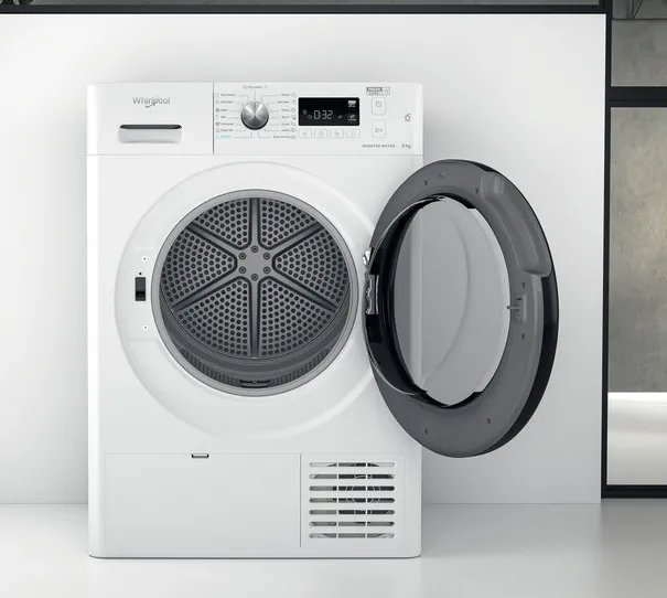 Uscător de rufe Whirlpool FFT M11 82B EE, 8, Alb