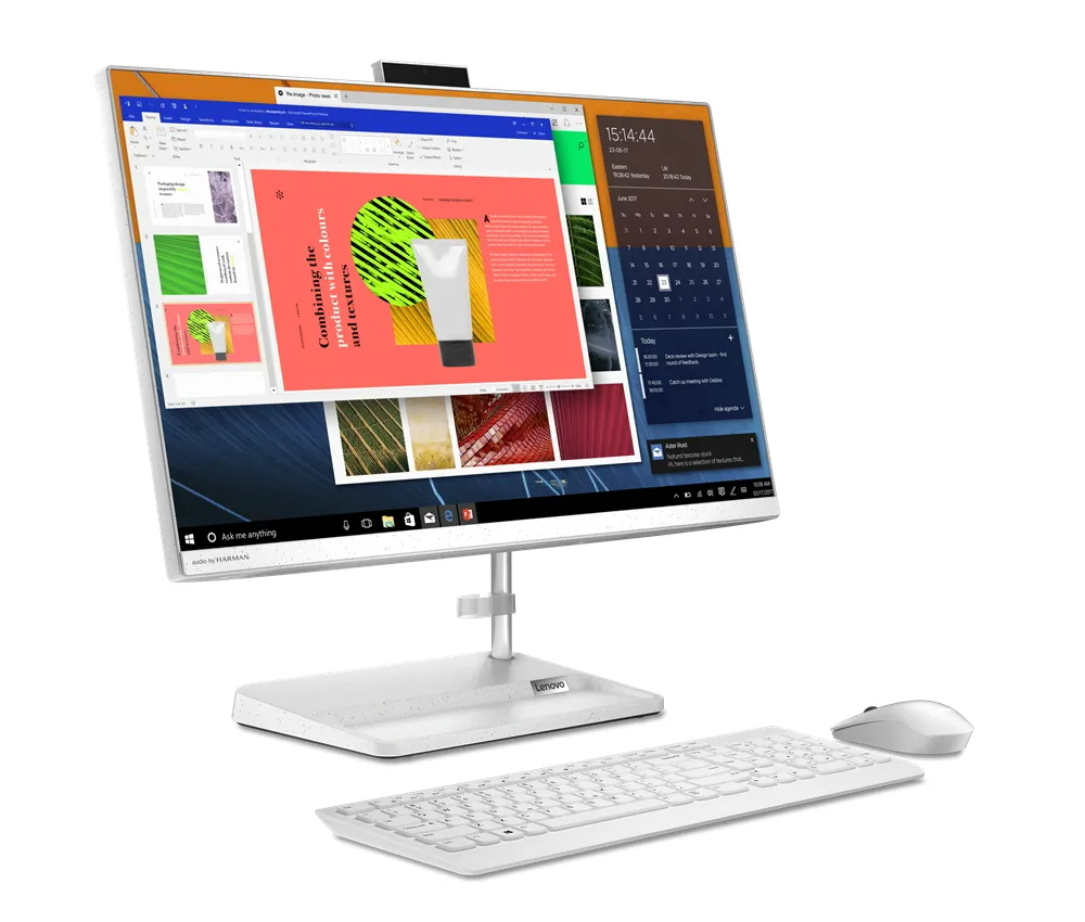 Моноблок Lenovo IdeaCentre 3 24ITL6, 23,8", Intel Core i3-1115G4, 8Гб/256Гб, Без ОС, Белый