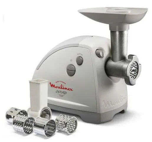 Mașină de tocat carne Moulinex HV8 ME626132, Alb
