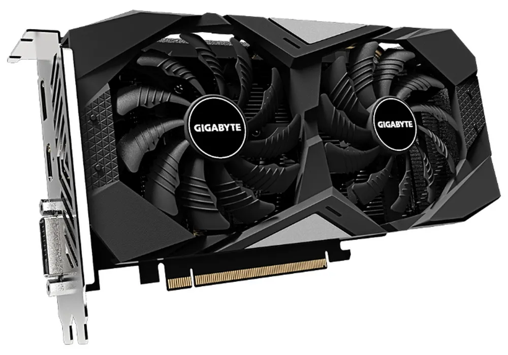 Видеокарта Gigabyte GV-N165SWF2OC-4GD,  4ГБ GDDR6 128бит