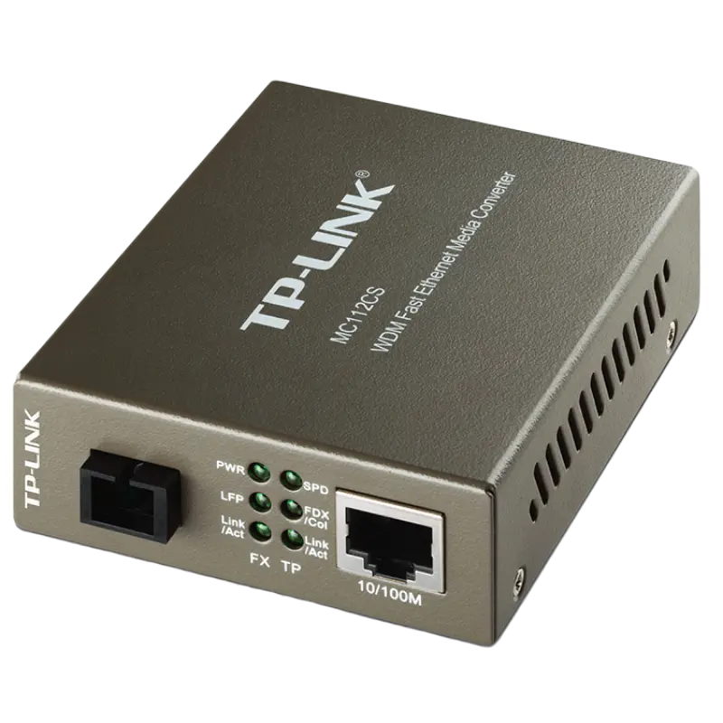 Медиаконвертер TP-LINK MC112CS, 20 км