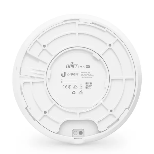 Беспроводная точка доступа Ubiquiti AC Pro, 450 Мбит/с, 1300 Мбит/с, Белый
