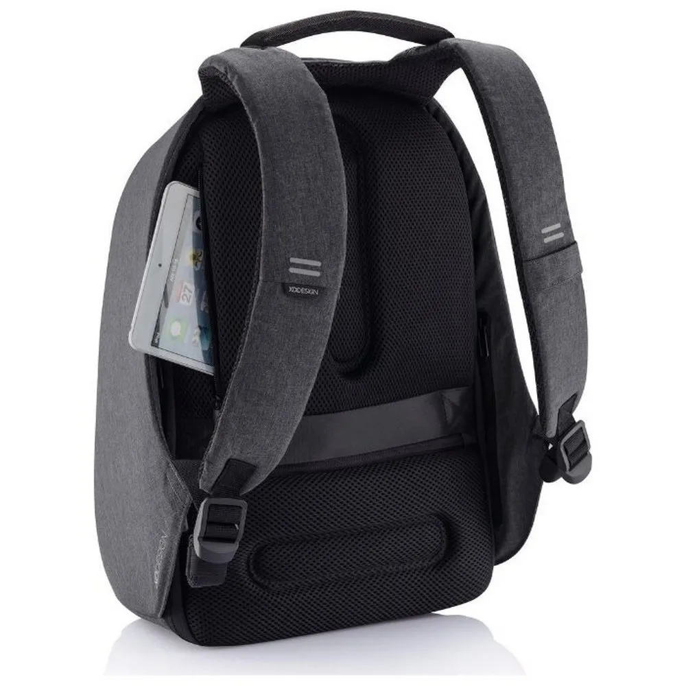 Rucsac pentru Laptop Bobby Hero Regular, 15.6", Piele artificială, Negru