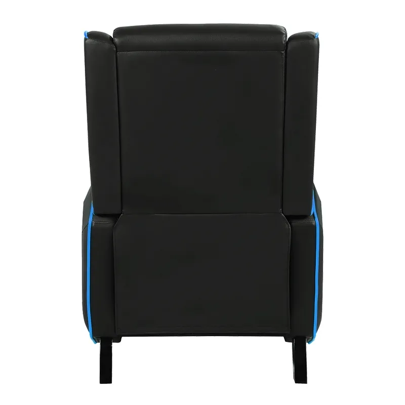 Scaun Gaming Cougar Ranger, PVC Piele, Negru/Albastru