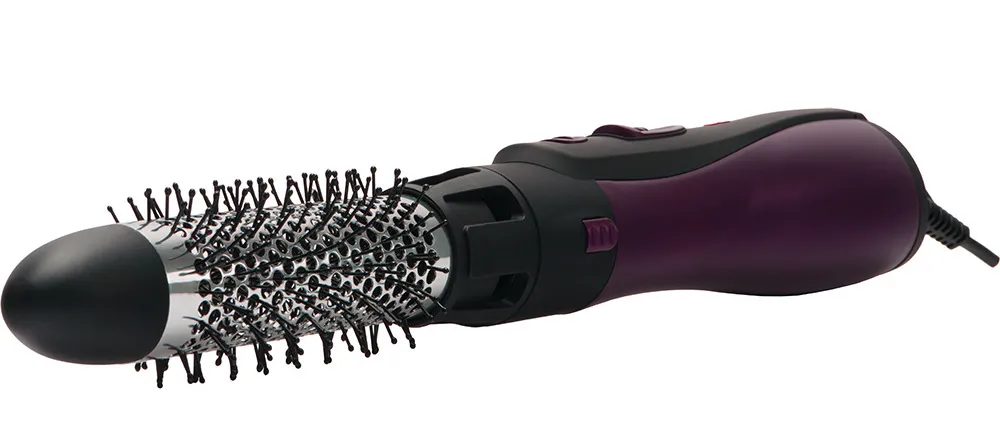 Uscător de păr-perie Polaris Megapolis Collection PHS 1024, 1000 W, Negru | Bordo