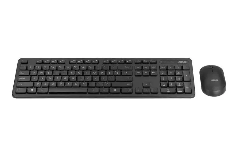 Set Tastatură + Mouse ASUS CW100, Fără fir, Negru