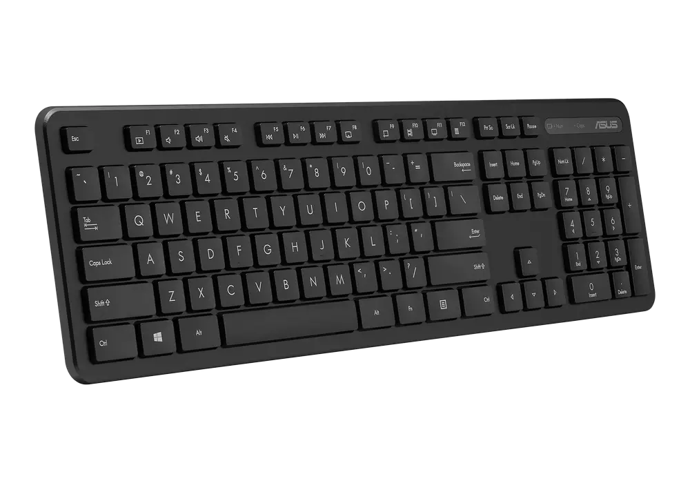 Set Tastatură + Mouse ASUS CW100, Fără fir, Negru