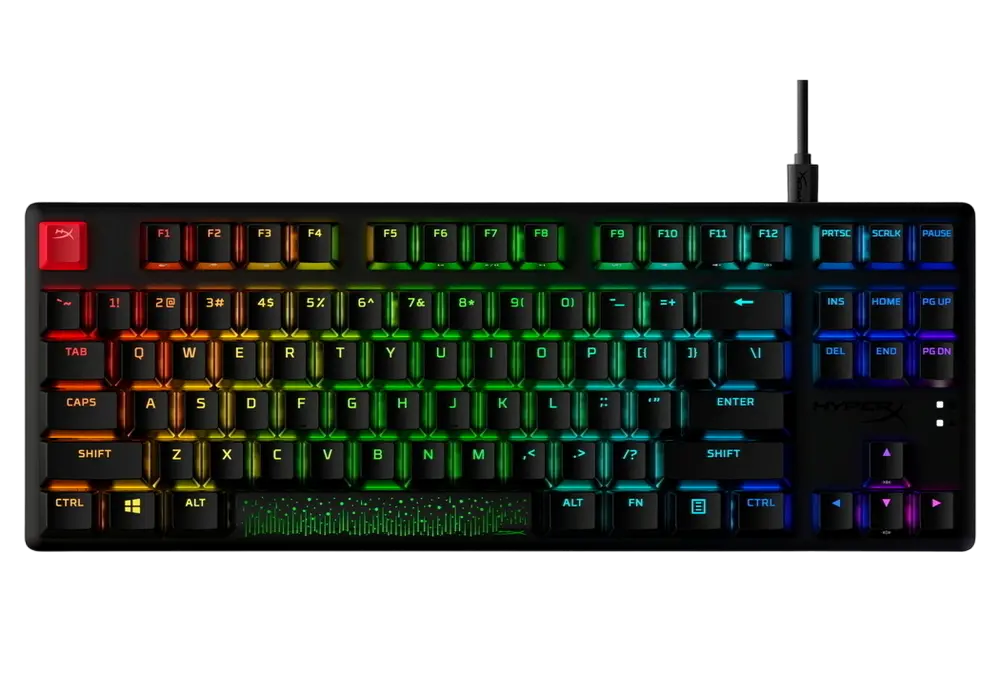 Клавиатура HyperX Alloy Origins Core PBT, Проводное, Чёрный