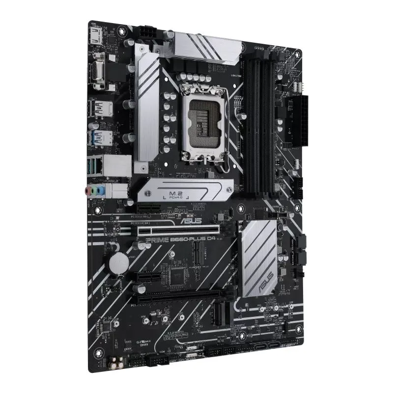 Материнская плата ASUS PRIME B660-PLUS D4, LGA1700, Intel B660, ATX