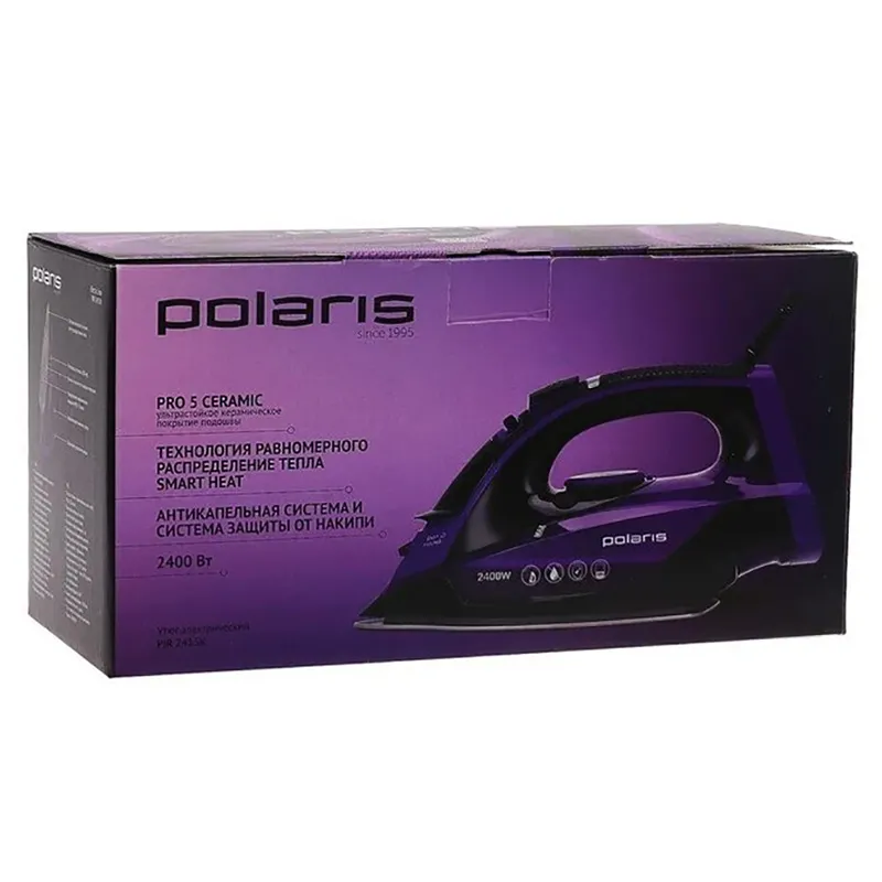 Fier de călcat Polaris PIR 2415K, 2400W, Violet