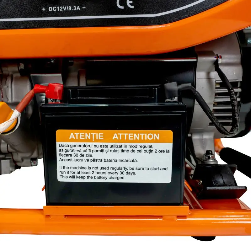 Бензиновый электрогенератор Ruris GE 8000 (industrial)