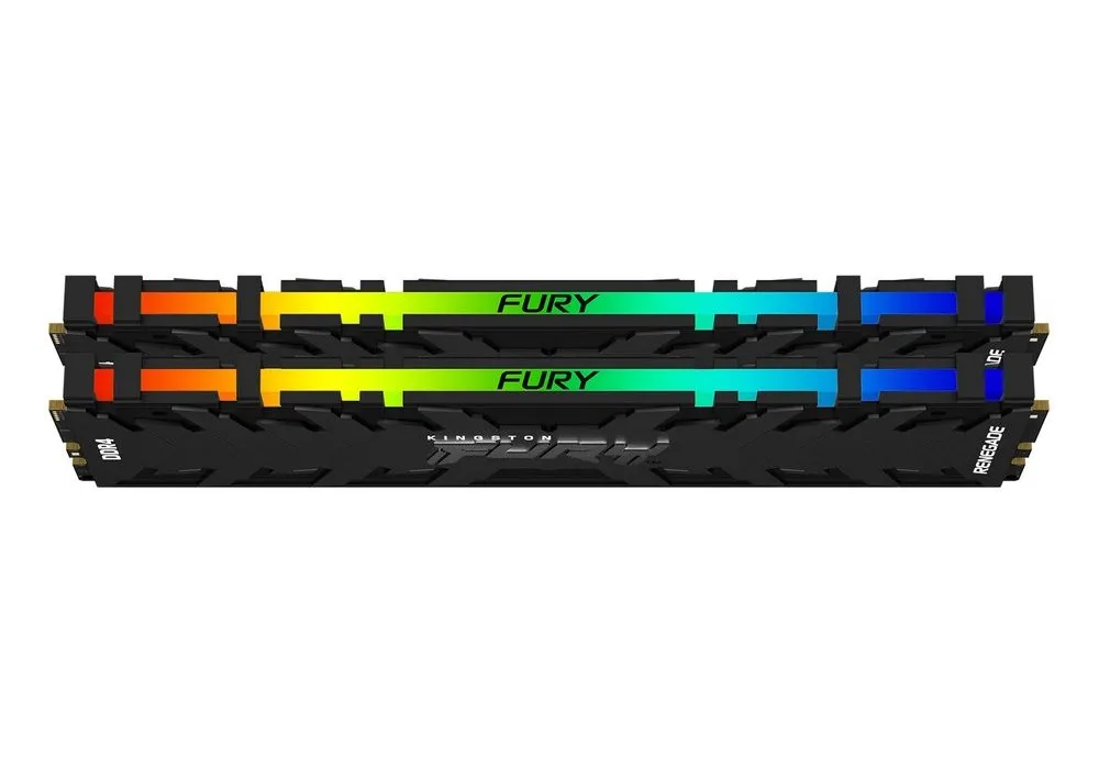 Оперативная память Kingston FURY Renegade RGB, DDR4 SDRAM, 4266 МГц, 16Гб, KF442C19RBAK2/16