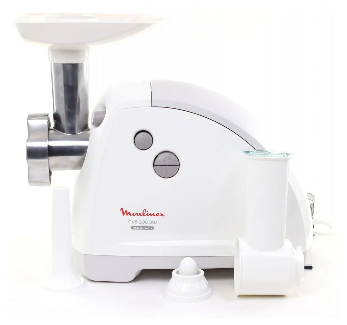 Mașină de tocat carne Moulinex HV8 ME626132, Alb