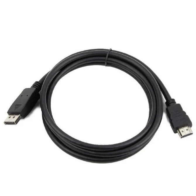 Cablu Video Cablexpert CC-DP-HDMI-5M, DisplayPort (M) - HDMI (M), 5m, Negru