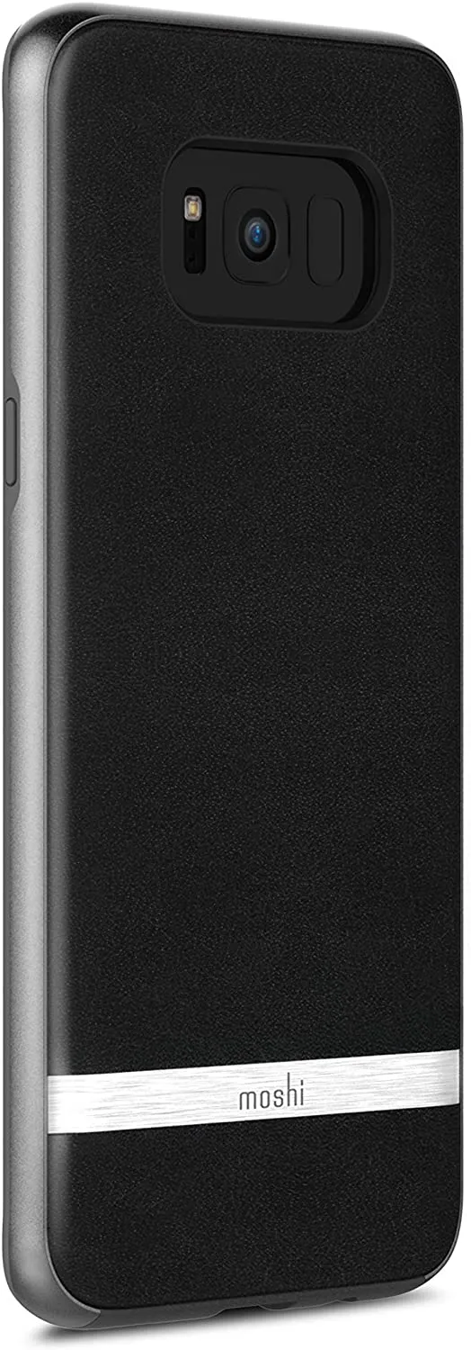 Чехол Moshi Napa case - Galaxy S8, Чёрный
