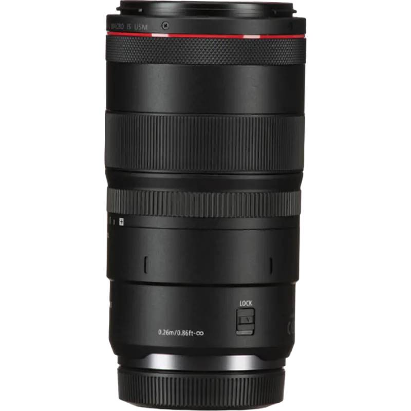 Obiectiv foto Canon RF 100mm f/2.8L Macro IS USM
