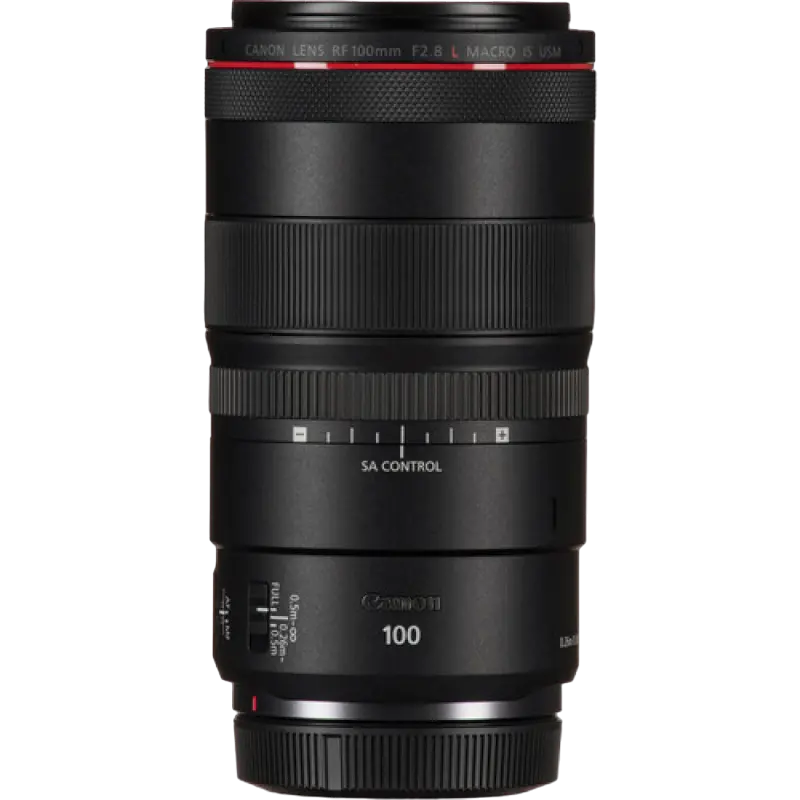 Obiectiv foto Canon RF 100mm f/2.8L Macro IS USM