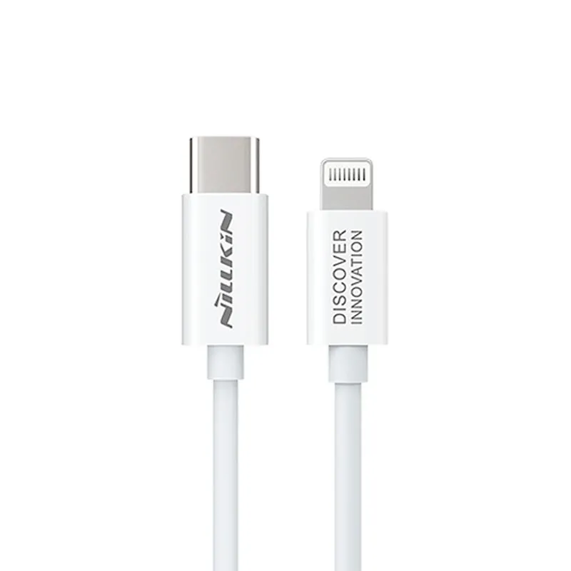 Кабель для зарядки и синхронизации Nillkin PD Superspeed, MFI, USB Type-C/Lightning, 1,2м, Белый