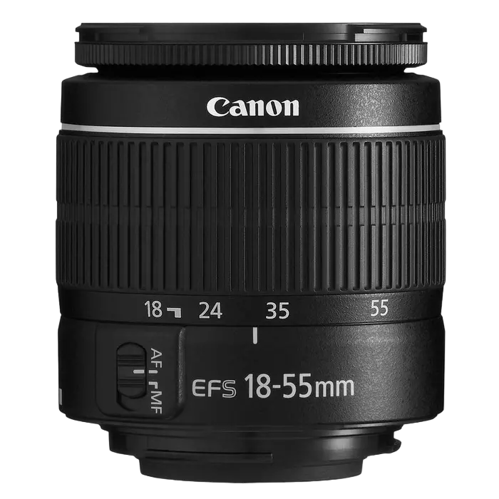 Aparat foto DSLR Canon EOS 4000D + EF-S 18-55 DC III, Negru