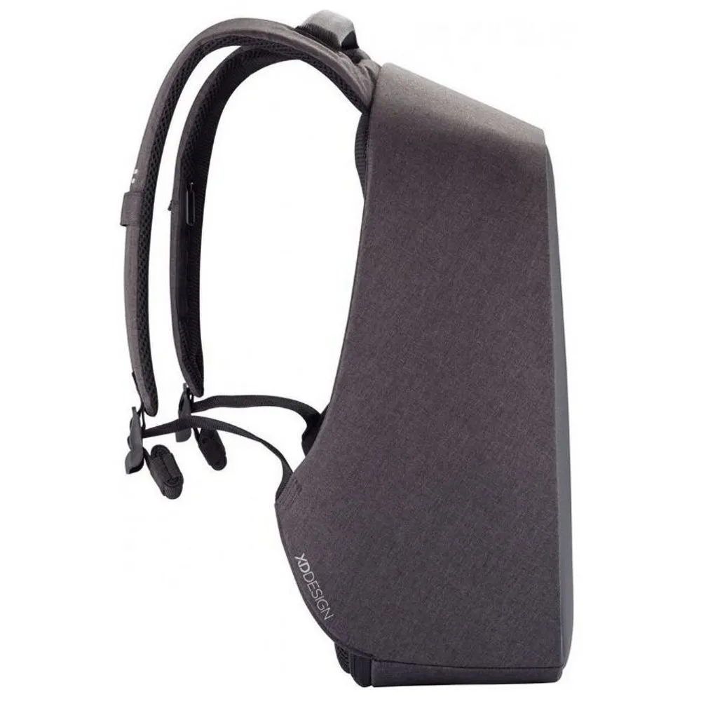 Rucsac pentru Laptop Bobby Hero Regular, 15.6", Piele artificială, Negru