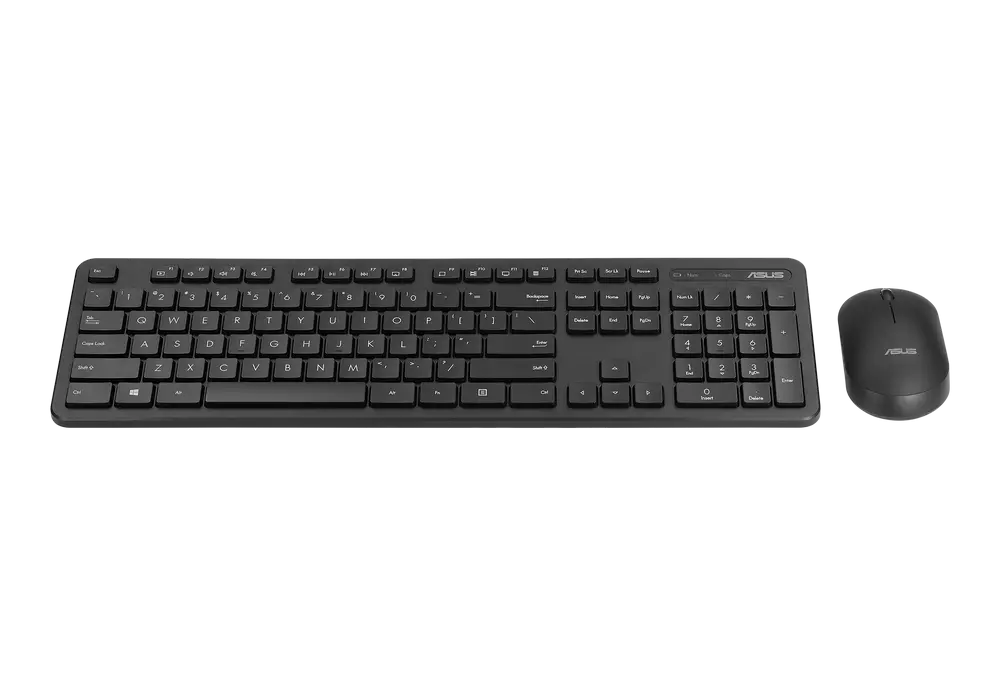 Set Tastatură + Mouse ASUS CW100, Fără fir, Negru