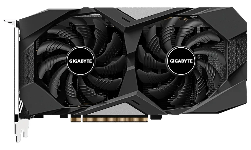 Видеокарта Gigabyte GV-N165SWF2OC-4GD,  4ГБ GDDR6 128бит