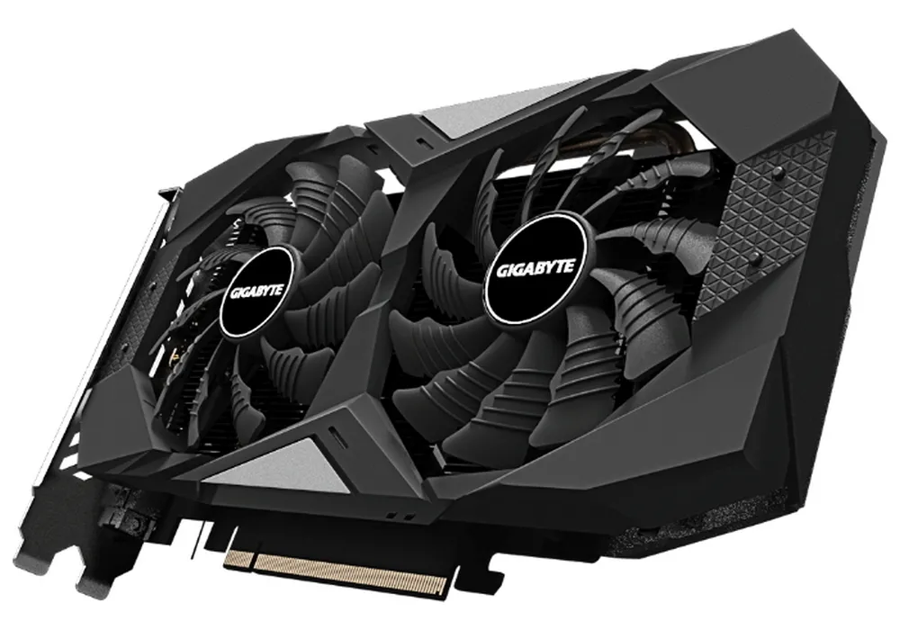 Видеокарта Gigabyte GV-N165SWF2OC-4GD,  4ГБ GDDR6 128бит