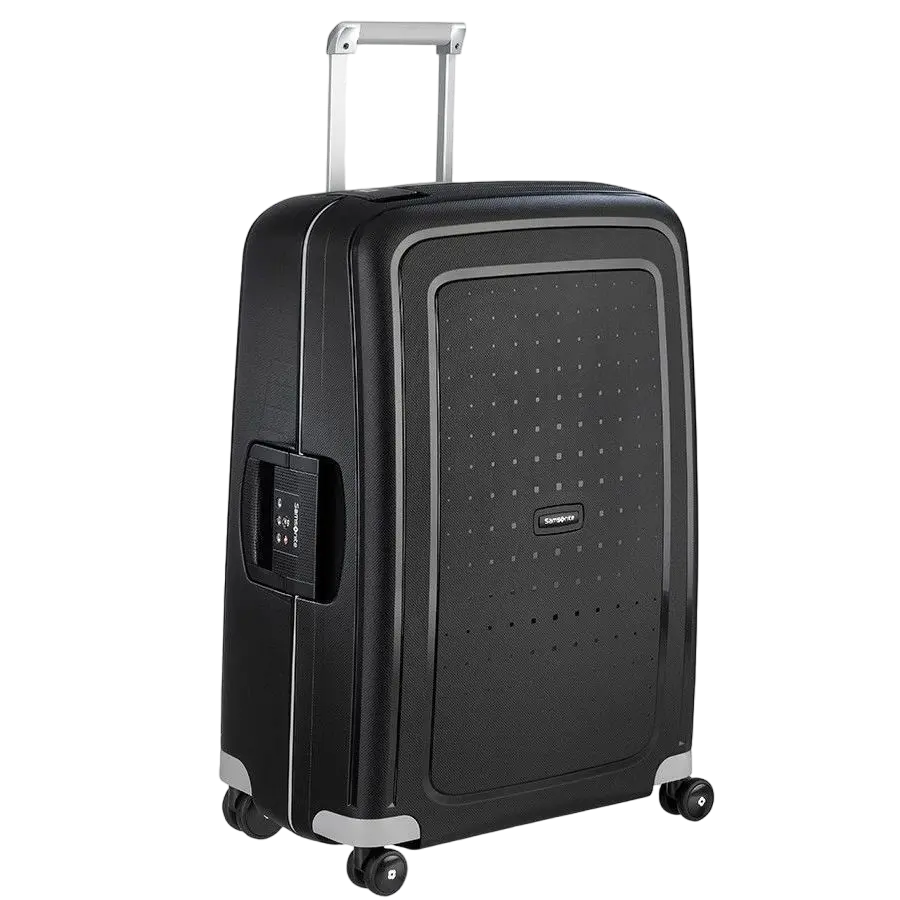 Valiza Samsonite S'CURE cu 4 roti 75/28 negru