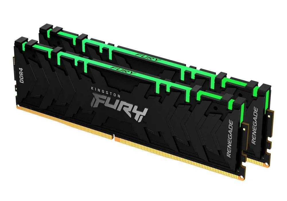 Оперативная память Kingston FURY Renegade RGB, DDR4 SDRAM, 4266 МГц, 16Гб, KF442C19RBAK2/16