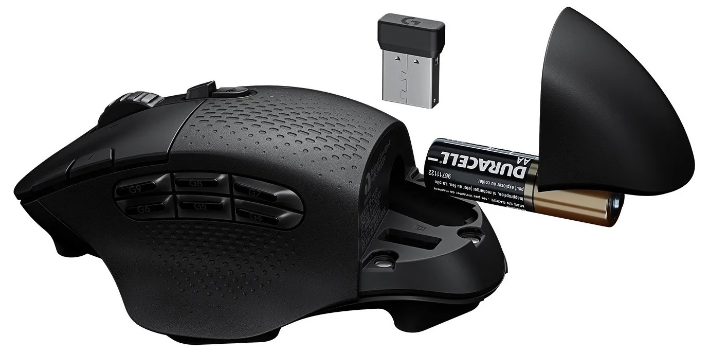 Игровая мышь Logitech G604, Чёрный