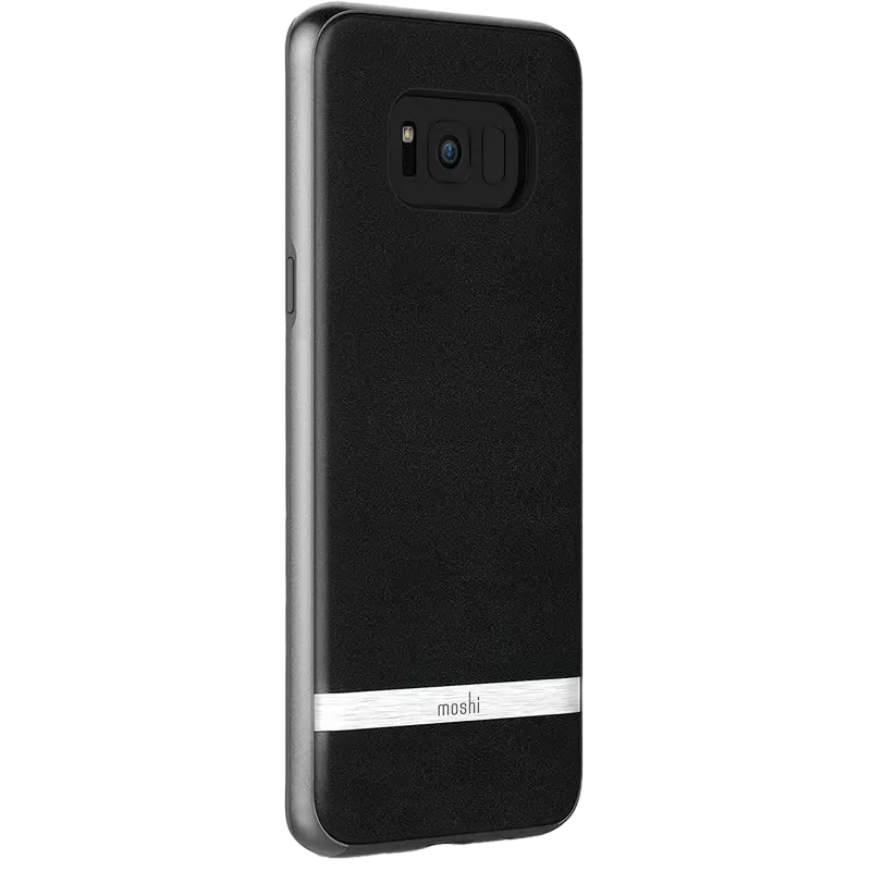 Чехол Moshi Napa case - Galaxy S8, Чёрный