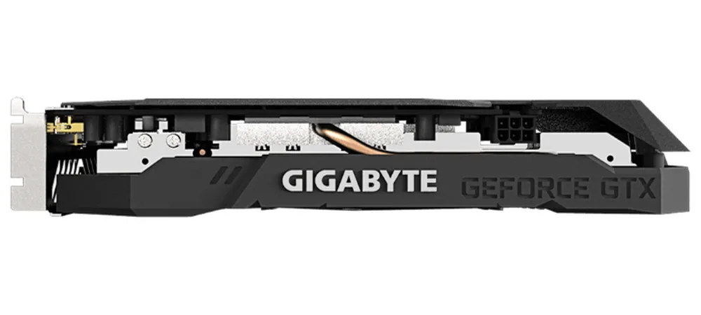 Видеокарта Gigabyte GV-N165SWF2OC-4GD,  4ГБ GDDR6 128бит