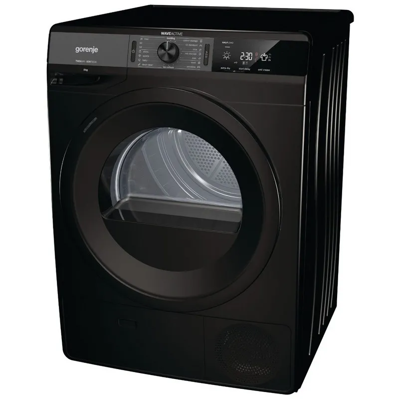 Uscător de rufe Gorenje DE 82 ILB/G, 8kg, Negru