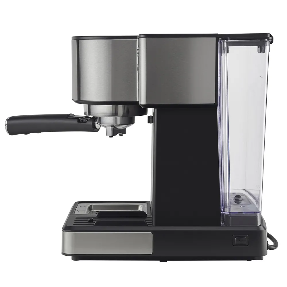 Espressor manual Polaris PCM1536E, 1350W, Oțel inoxidabil