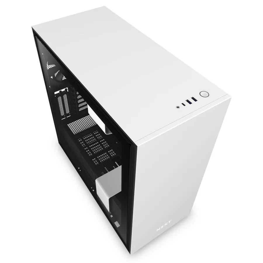 Carcasă PC NZXT H710i, Midi-Tower, ATX, Alb