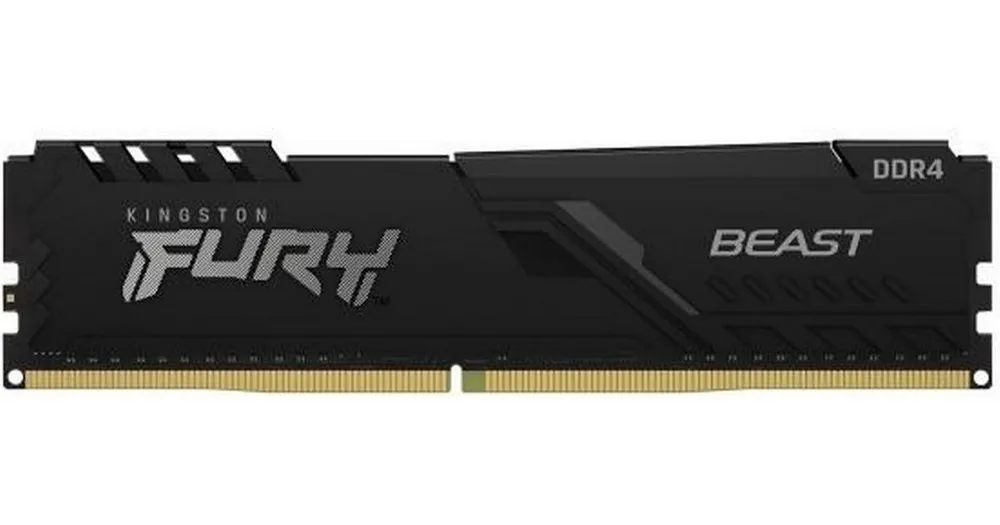 Оперативная память Kingston FURY Beast, DDR4 SDRAM, 3200 МГц, 8Гб, KF432C16BB/8