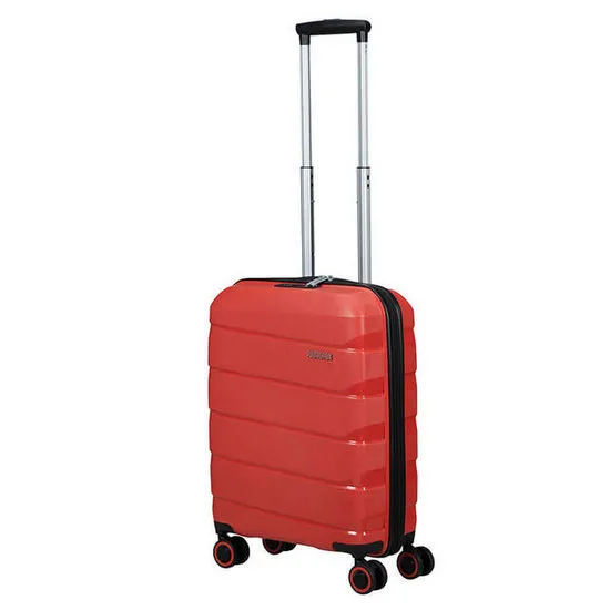 Valiza American Turister AIR MOVE pe 4 roti 55/20 TSA rosu coral