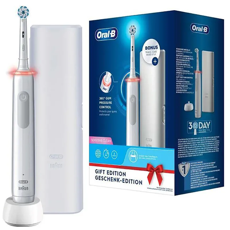 Электрическая зубная щетка Oral-B PRO 3500, White