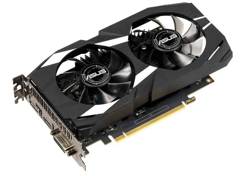 Видеокарта ASUS DUAL-GTX1650-O4G,  4ГБ GDDR5 128бит