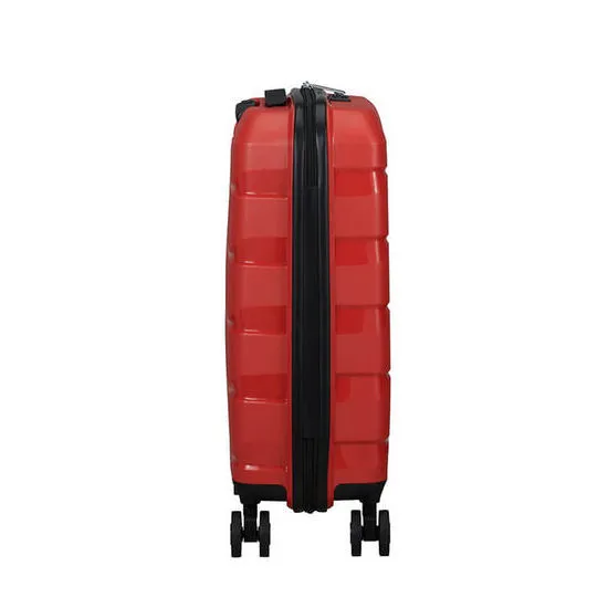 Valiza American Turister AIR MOVE pe 4 roti 55/20 TSA rosu coral