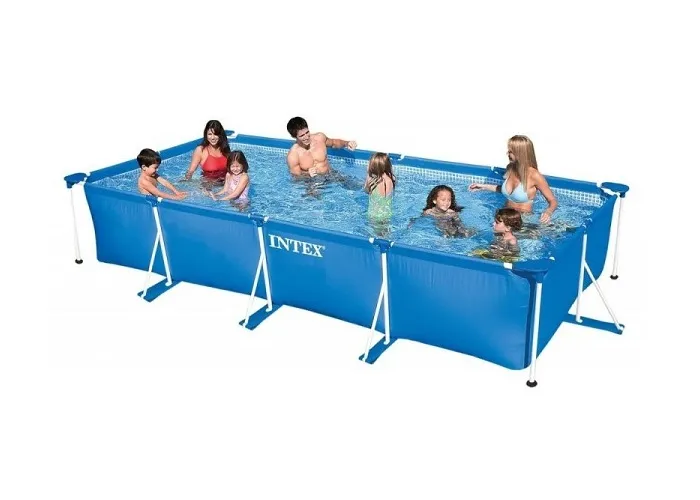 Piscină cu cadru metalic Intex, 7127L, Albastru, 28274