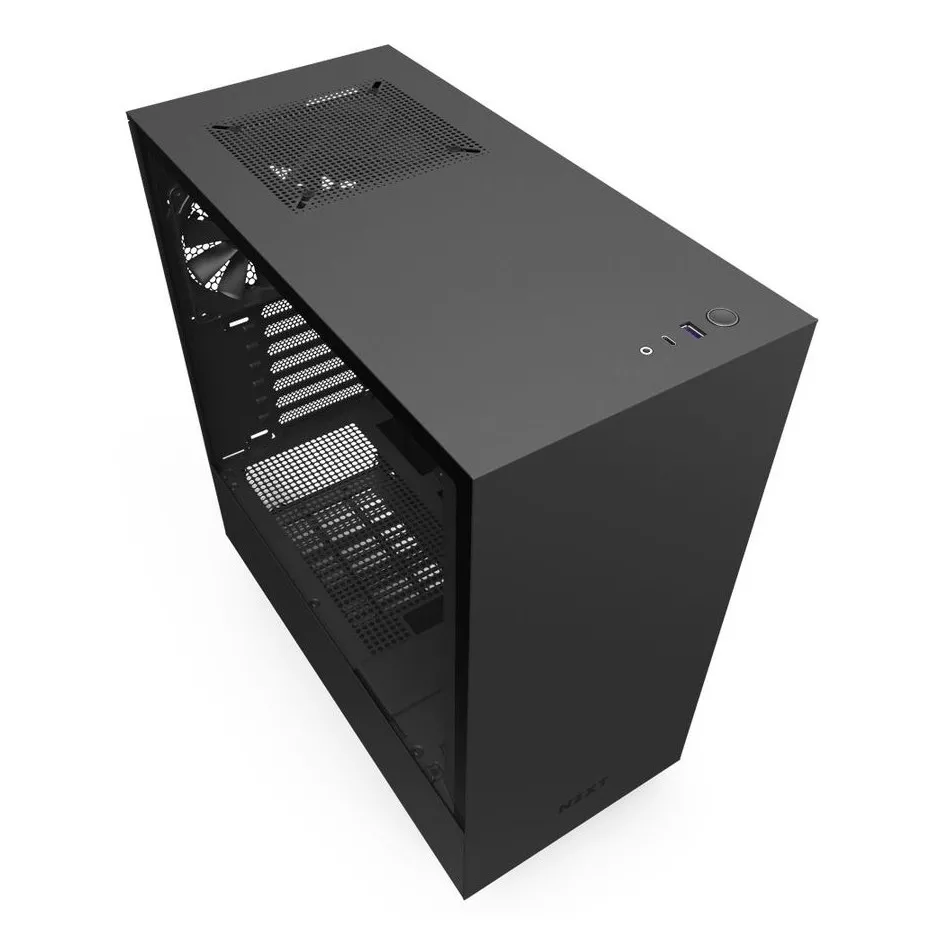 Carcasă PC NZXT H510, Midi-Tower, Negru