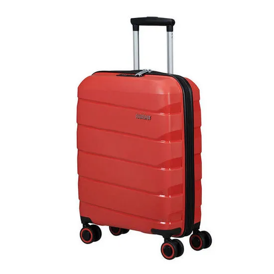 Valiza American Turister AIR MOVE pe 4 roti 55/20 TSA rosu coral