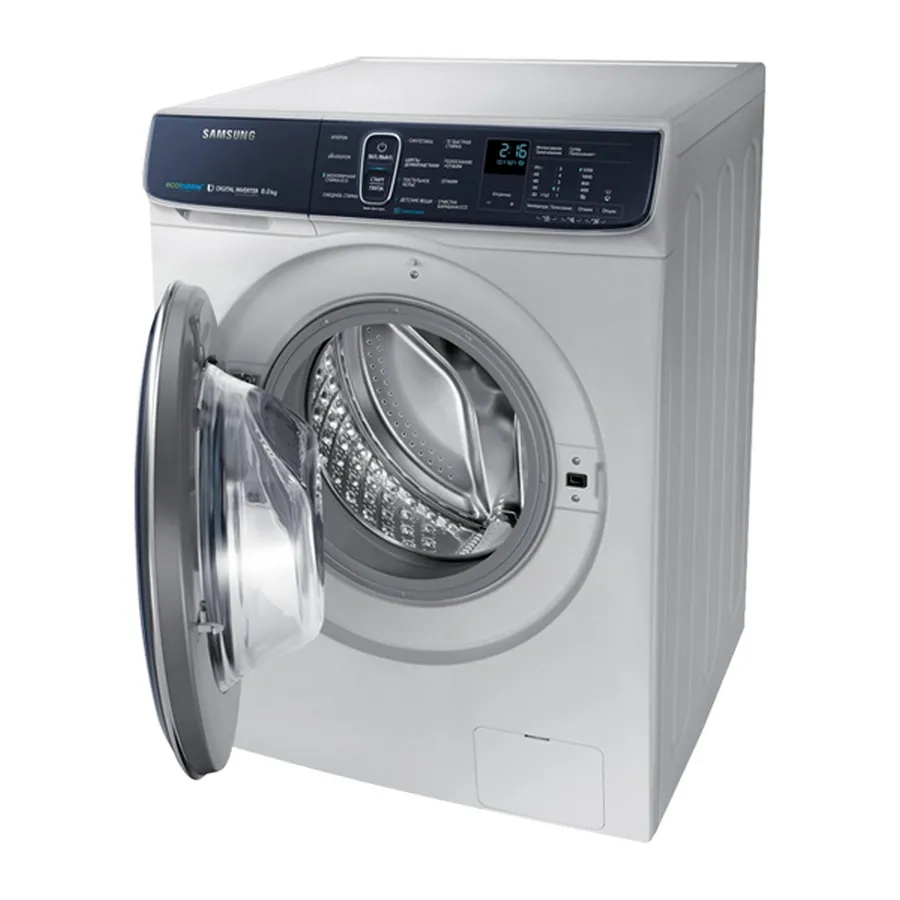 Mașină de spălat Samsung WW80K52E61SDBY, 8kg, Gri