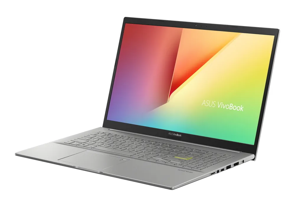 Laptop 15,6" ASUS Vivobook 15 OLED K513EA, Transparent Silver, Intel Core i3-1125G4, 8GB/256GB, Fără SO