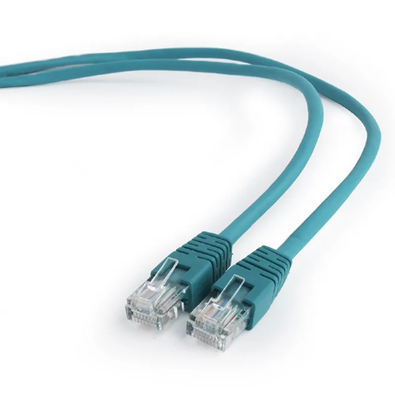 Patch cord Cablexpert PP12-1M/G, CAT5e UTP, 1m, Verde