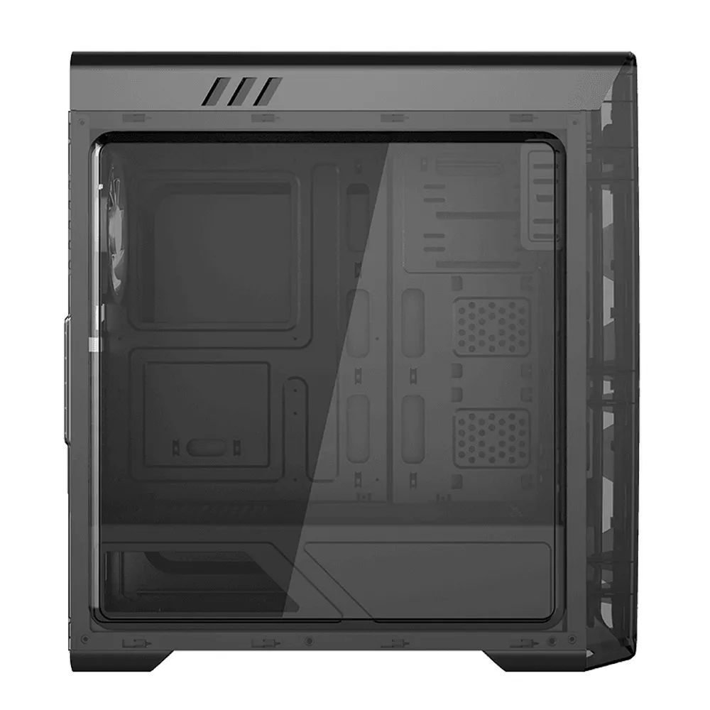 Carcasă PC Gamemax MoonLight FRGB, Midi-Tower, ATX, Negru