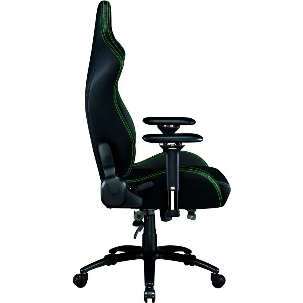 Scaun Gaming RAZER Iskur, PVC Piele, Negru/Verde