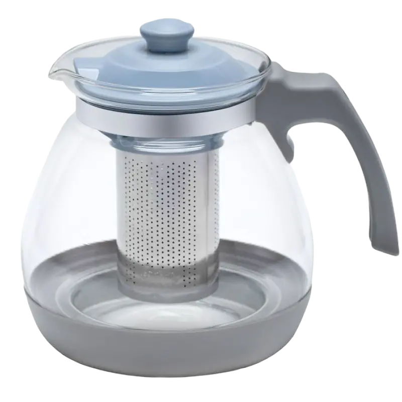 Заварочный чайник RESTO RESTO 90511, 1,6л, Серый